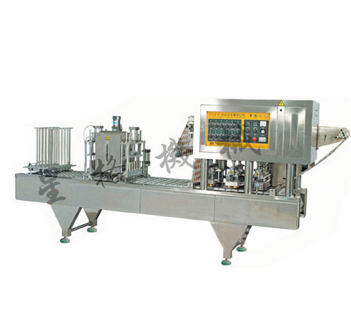 自動(dòng)灌裝封口機(jī)(圖1)