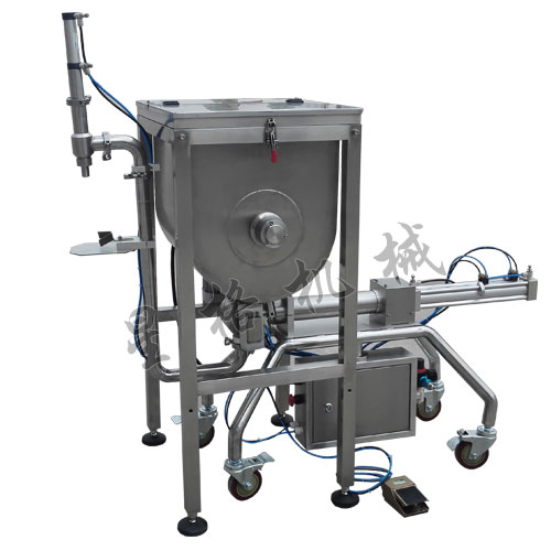 臥式顆粒醬料灌裝機(圖1)