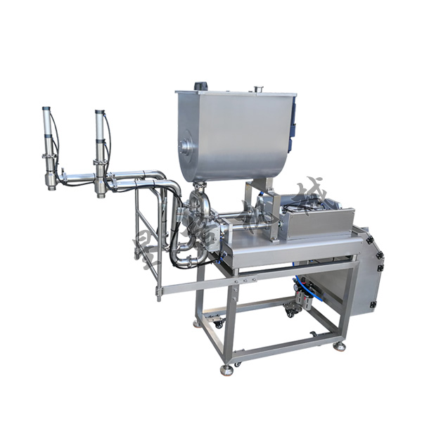 半自動(dòng)醬料灌裝機(jī)(圖1)