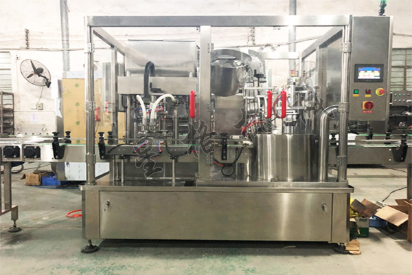 新品推薦：全自動(dòng)醬料灌裝旋蓋一體機(jī)(圖1)