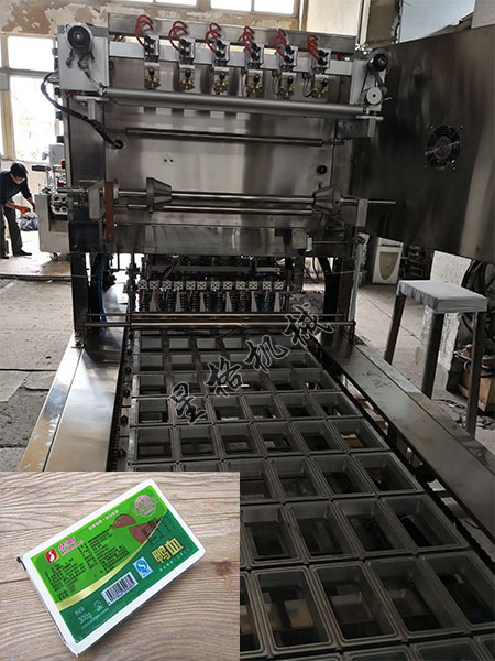 盒裝鴨血灌裝自動化機械設(shè)備灌裝工序看得見(圖2)