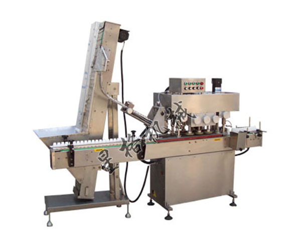 全自動(dòng)醬料上蓋旋蓋機(jī)(圖1)