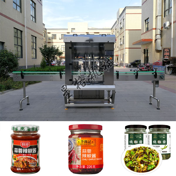 蒜蓉辣醬灌裝機(jī)-剁椒醬灌裝生產(chǎn)線與您合作雙贏(圖1)