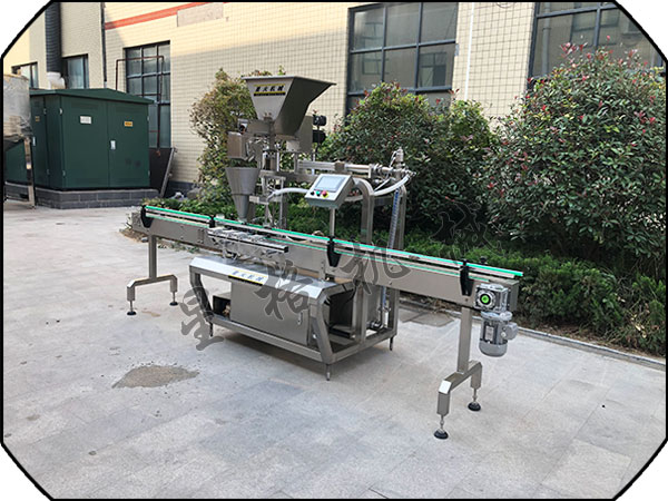 全套濃稠醬料灌裝生產(chǎn)線(xiàn)生產(chǎn)工藝流程(圖1)