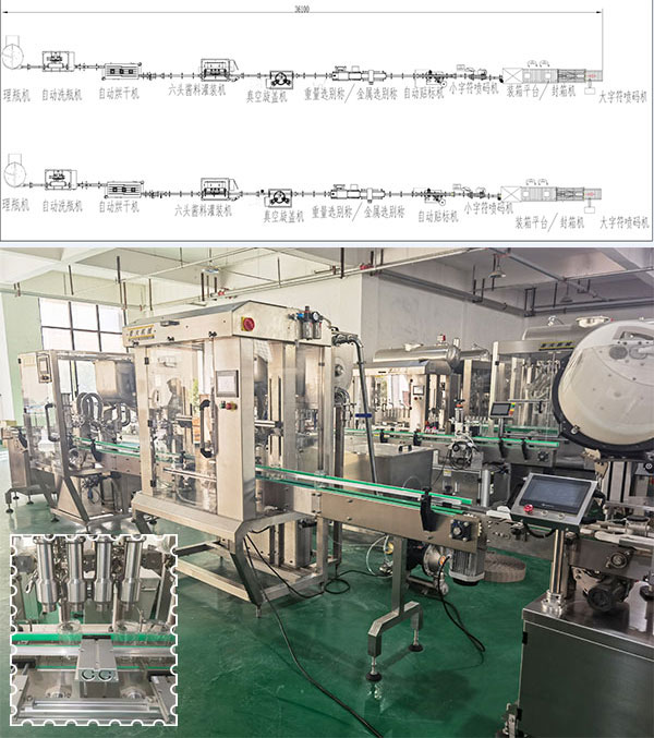 黑胡椒醬料灌裝加工生產(chǎn)線框架設(shè)計原理(圖1) 黑胡椒醬料灌裝加工生產(chǎn)線框架設(shè)計原理(圖1)